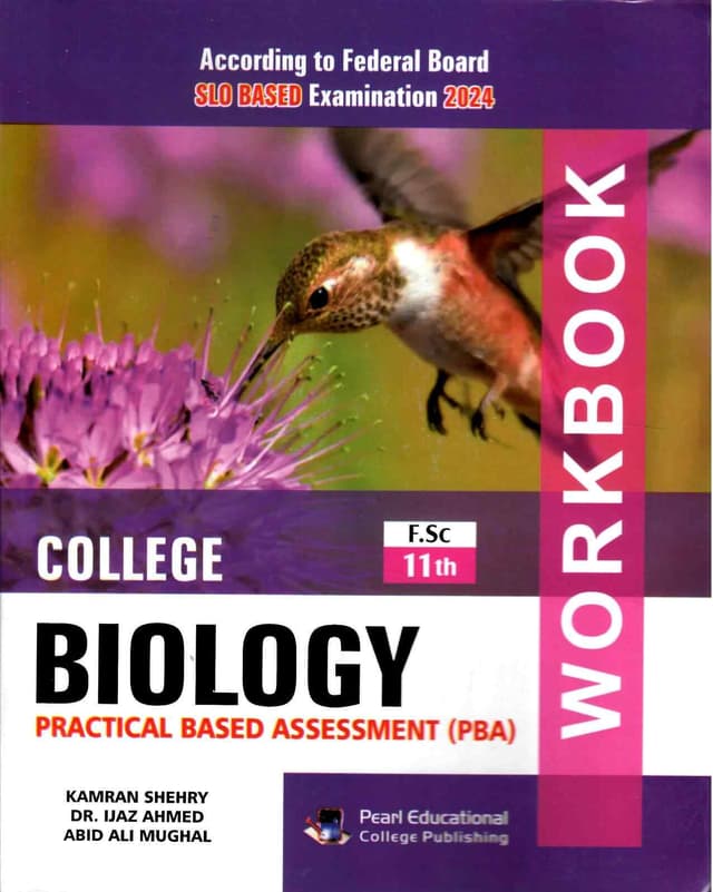 COLLEGE PC BIOLOGY WORKBOOK 11 FB