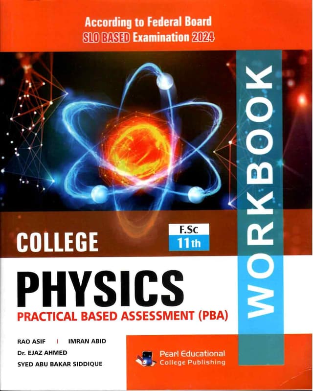 COLLEGE PC PHYSICS WORKBOOK 11 FB