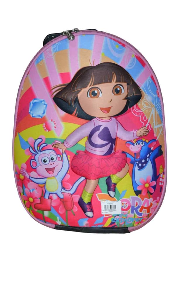 FIBER STUFF SCHOOL CHARACTER BAG DORA 15 INCHES