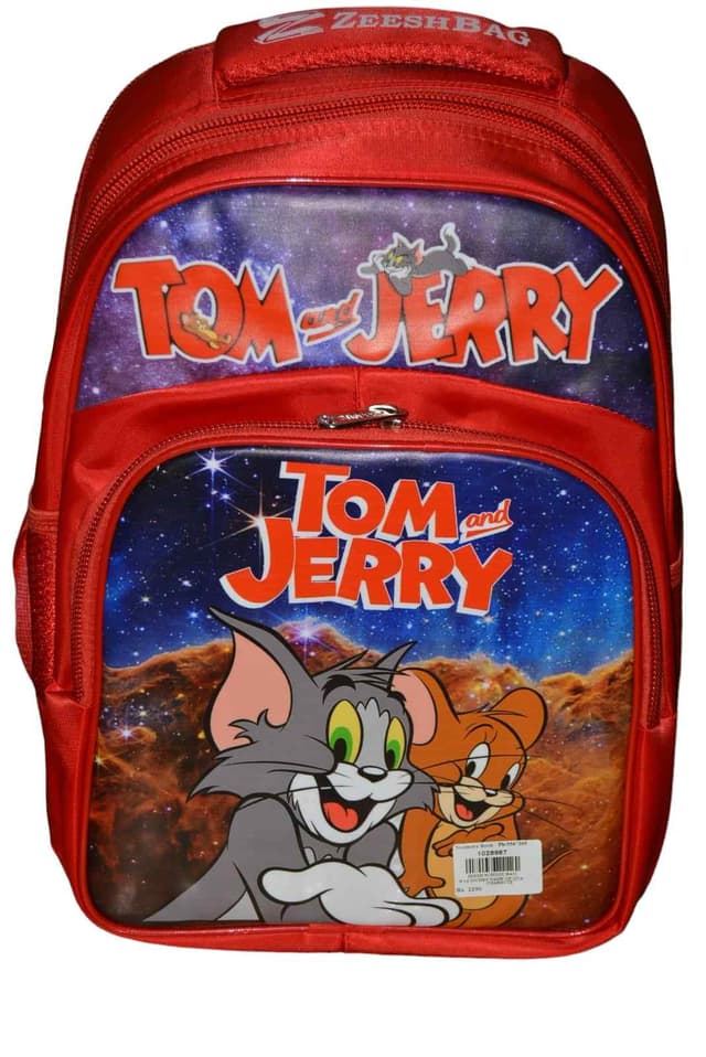 ZEESH SCHOOL BAG CHARACTER 14 INCHES NAME OF QUALITY