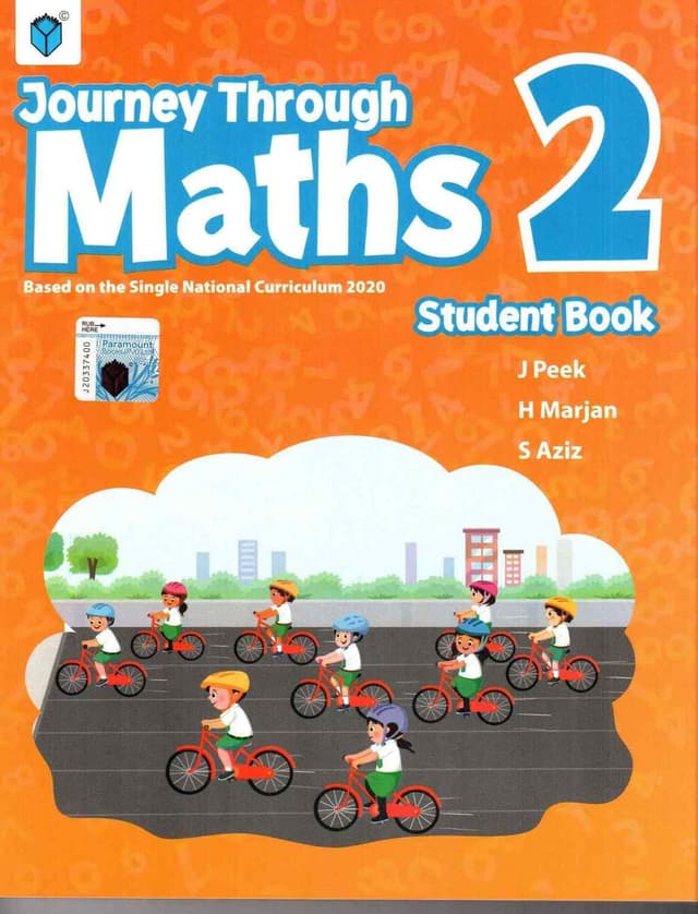 PARAMOUNT JOURNEY THROUGH MATHS 2 STUDENT BOOK