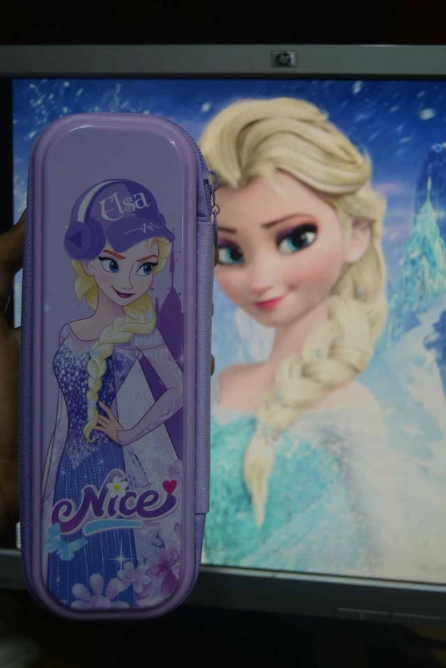 PENCIL POUCH HARD SHELL MIX CARTOON CHARACTER NO 12A