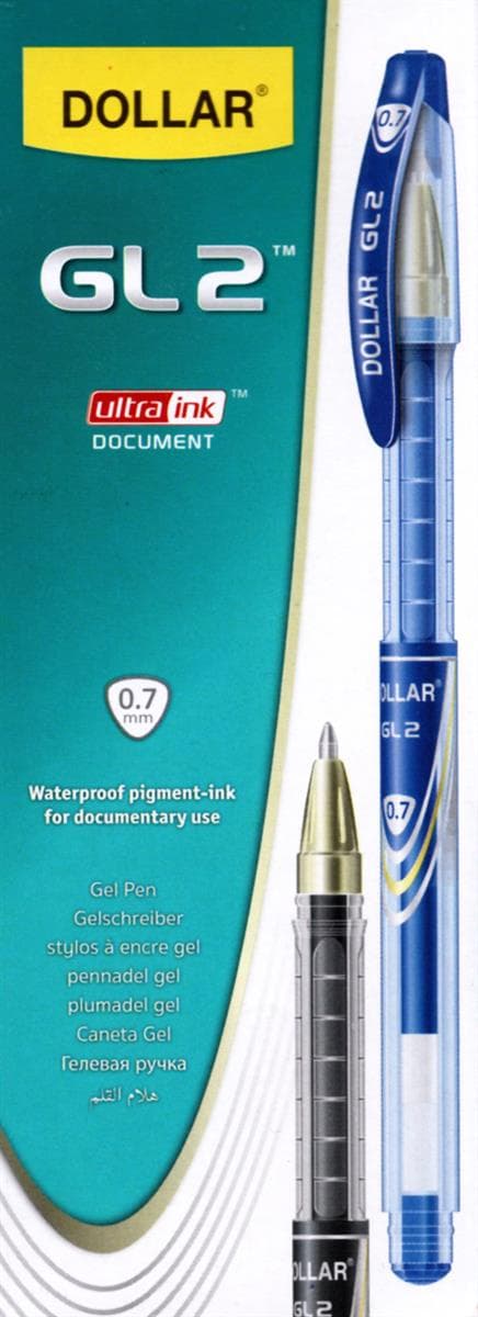 DOLLAR GEL-2 PEN 0.7 BLUE