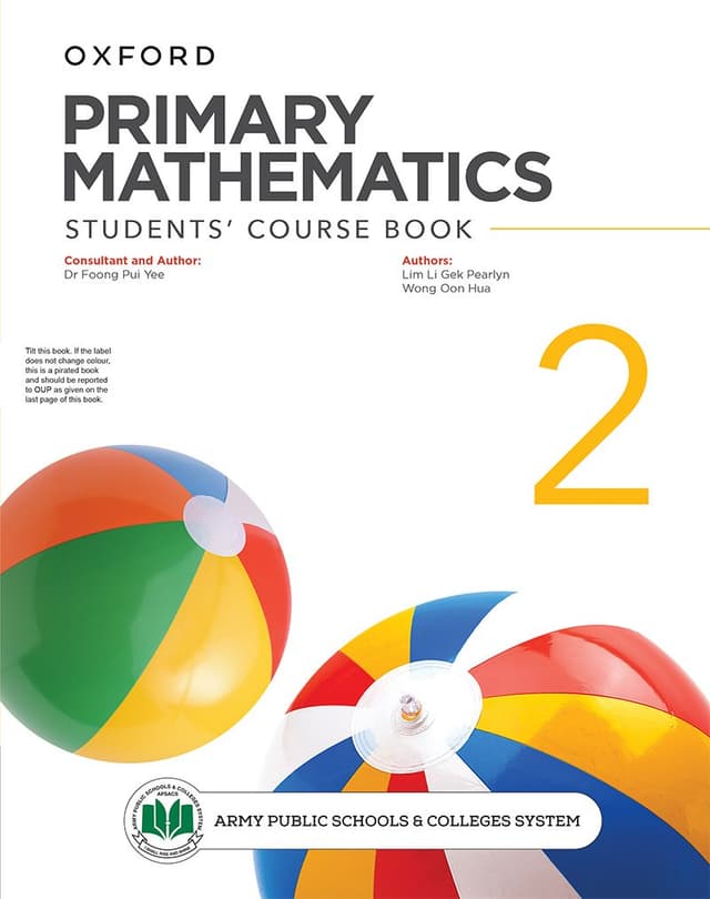 OXFORD PRIMARY MATHEMATICS CB 2