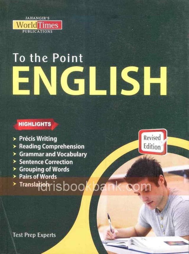 JBD TO THE POINT ENGLISH CSS PMS