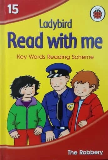 LADYBIRD READ WITH ME THE ROBBERY BK 15