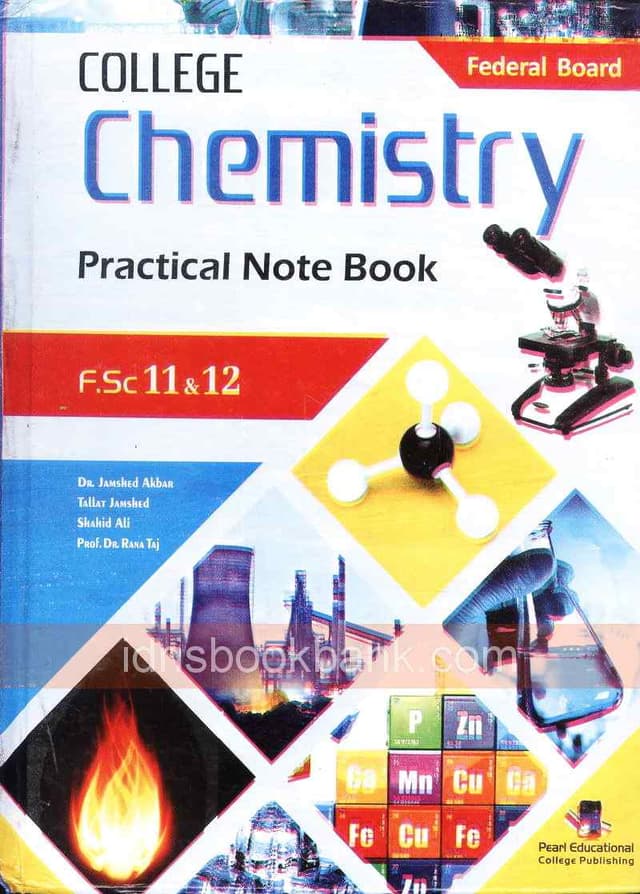 COLLEGE PC CHEMISTRY 11 12 FB