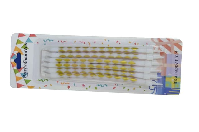 PART CANDLES ITS A HAPPY TIME 6 PCS PACK