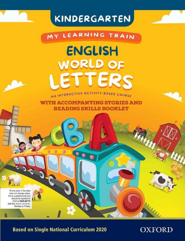 OXFORD MLT WORLD OF LETTERS ENGLISH KG