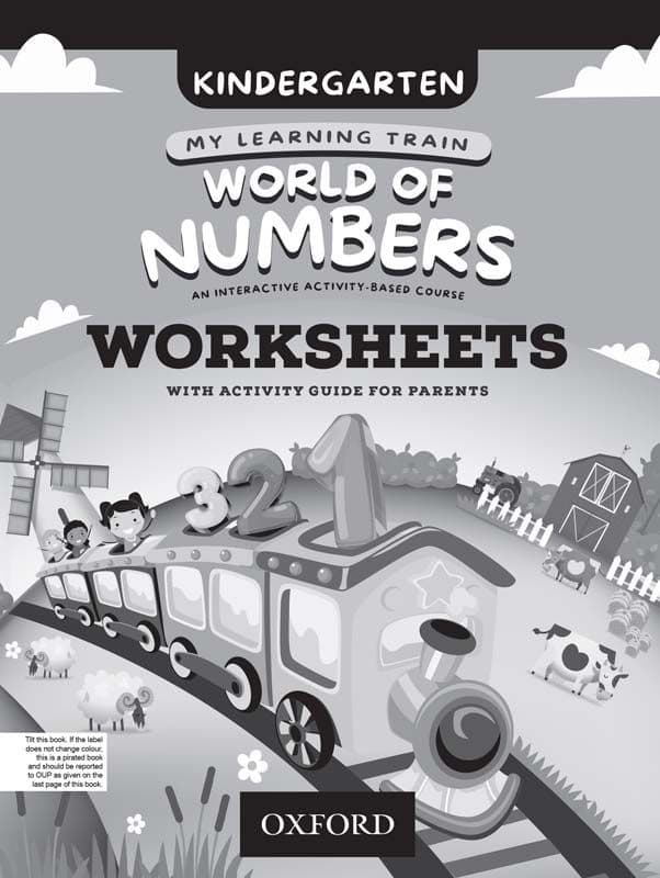 OXFORD MLT WORLD OF NUMBERS WORKSHEETS KG