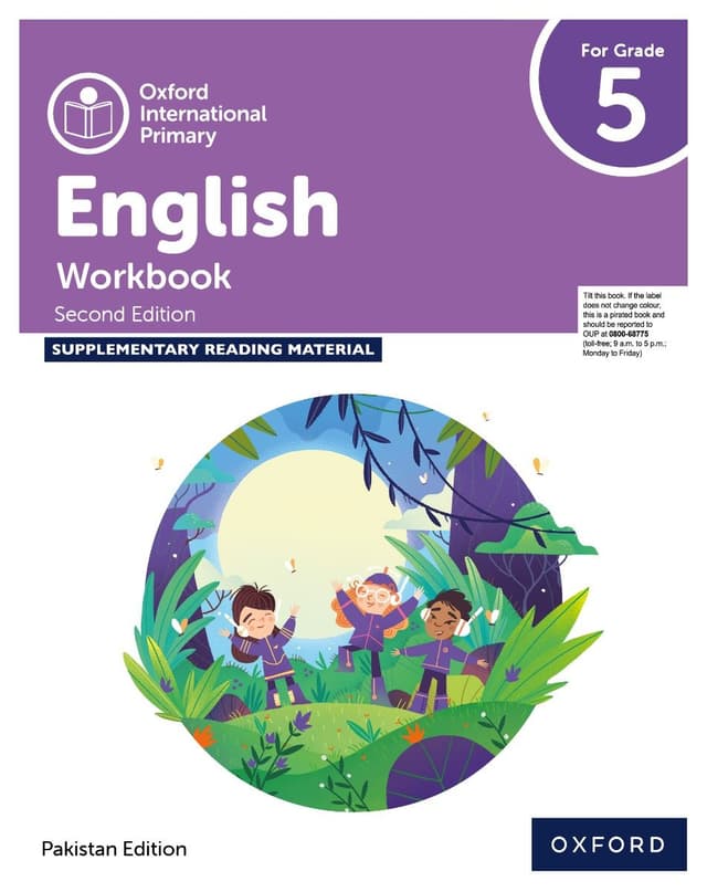 OXFORD INTERNATIONAL PRIMARY ENGLISH WORK BOOK 5
