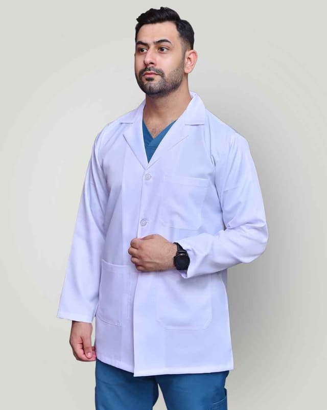 MEDFIT LABCOAT UNISEX OVERALL WRIKLE FREE SMALL NO X7316