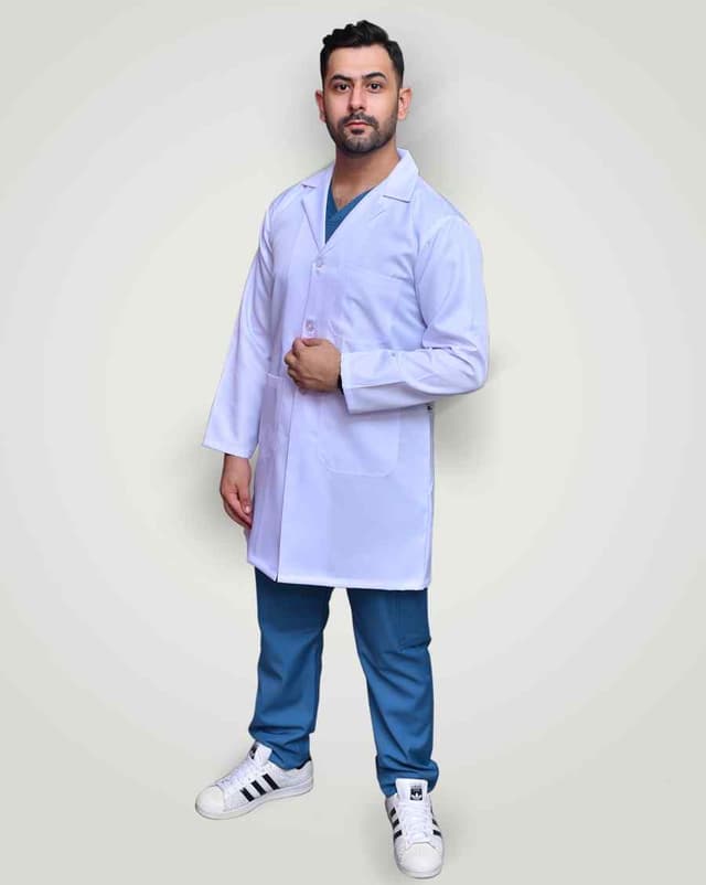 MEDFIT LABCOAT UNISEX OVERALL WRINKLE FREE LARGE NO Q0276