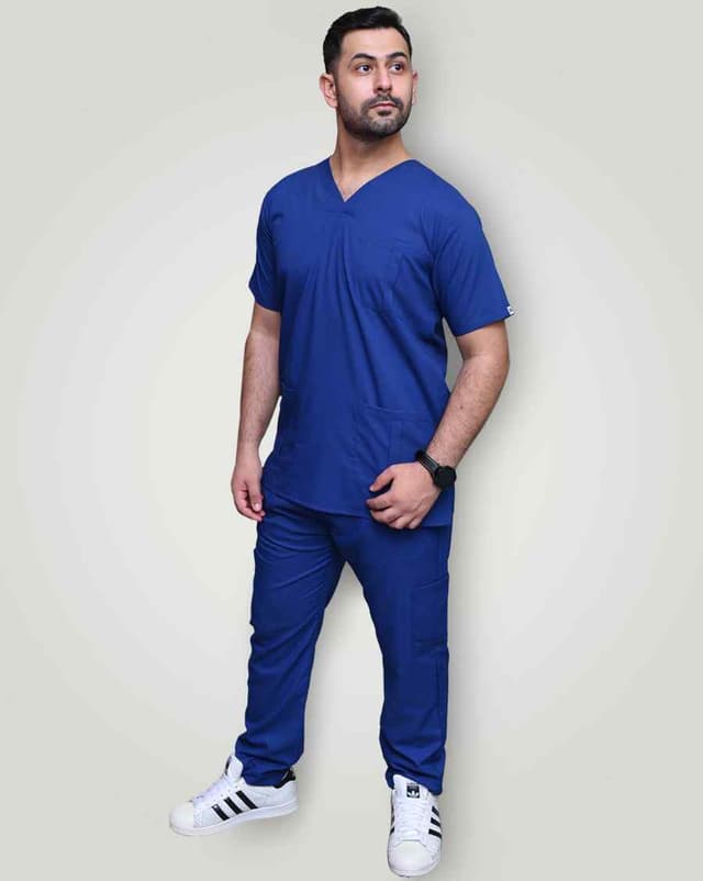 MEDFIT PRIME SCRUBS UNISEX NAVY BLUE SMALL NO T7041
