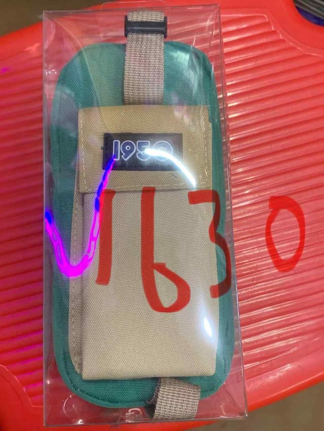 PENCIL POUCH DOUBLE PORTION CLOTH NO 23158