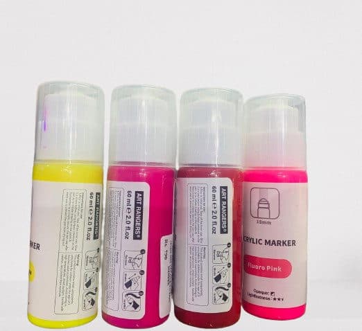 ART RANGER ACRYLIC MARKER 18MM MIX COLOUR NO PA86060