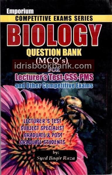 EMPORIUM BIOLOGY MCQ LECTURER SUBJE