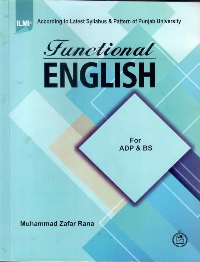 ILMI FUNCTIONAL ENGLISH FOR ADP & BS