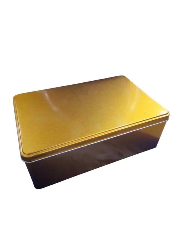 GIFT BOX TIN GOLDEN SIZE XL