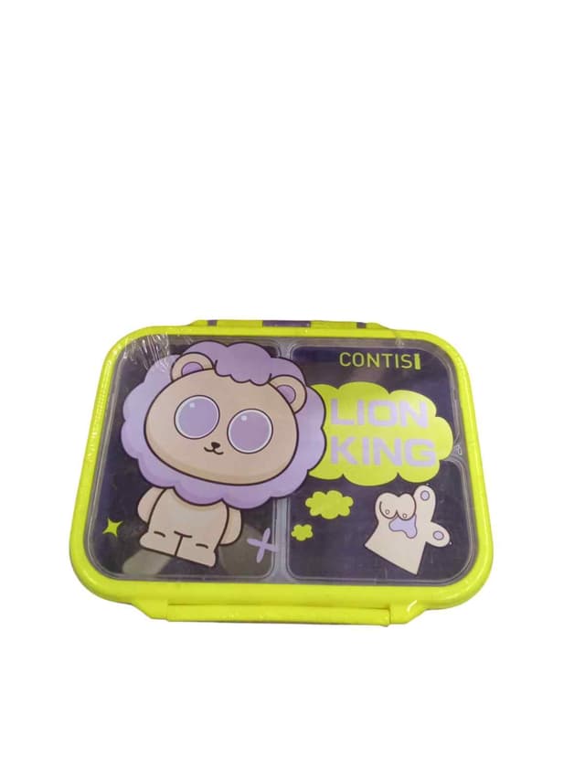 LUNCH BOX HARD PLASTIC 3 PORTION NO 880
