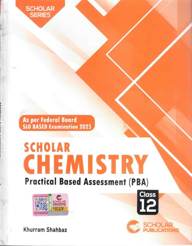 SCHOLAR SERIES ATP CHEMISTRY CLASS 12 FB