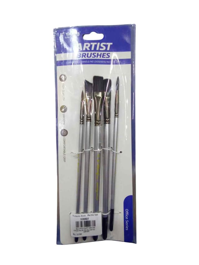 YALONG PAINT BRUSH ARTIST 5 PCS PACK NO YL 223703 5
