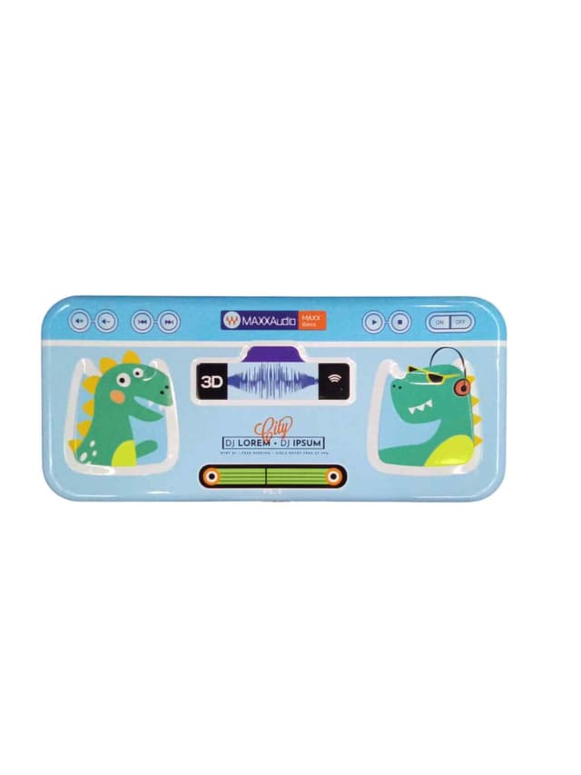 PENCIL POUCH TIN BOX MIX CARTOON CHARACTER NO ZL 167  1
