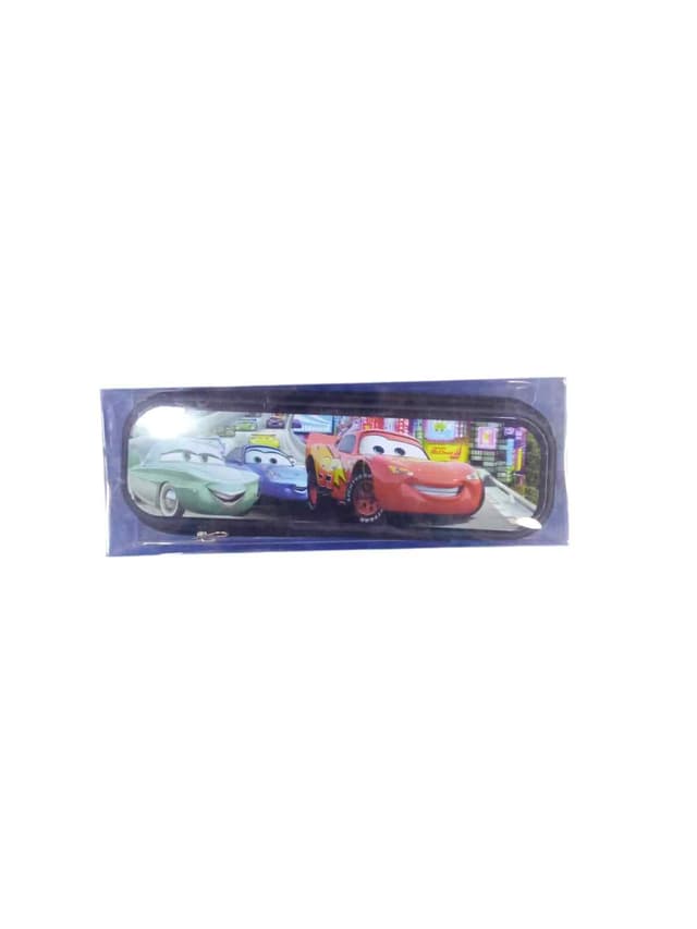 PENCIL POUCH HARD PLASTIC ONE POCKET MIX CARTOON CHARACTER NO 3755