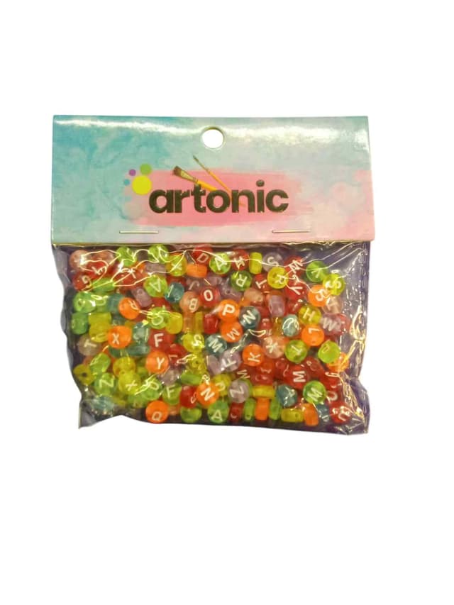ARTONIC AAC BEADS ALPHABETS NO 1037