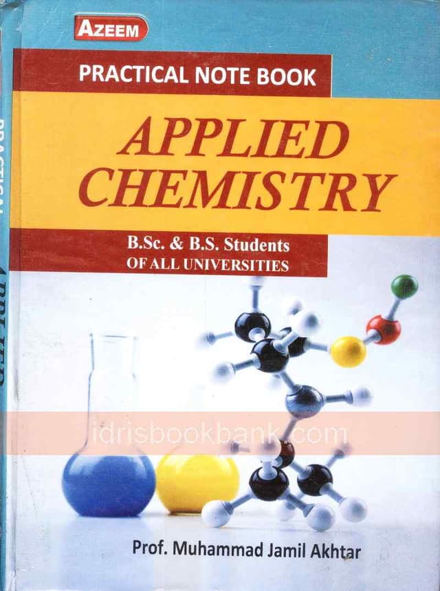 AZEEM APPLIED CHEMISTRY PC BSC & BS