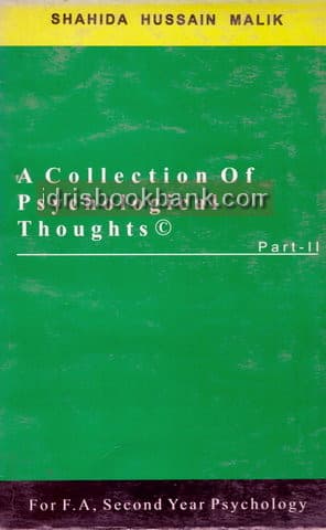 A COLLECTION OF PSYCHOLOGICAL THOUGHTS P2