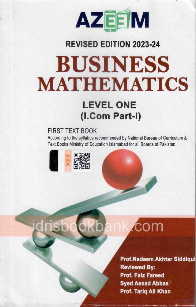 AZEEM BUSINESS MATHEMATICS ICOM P1