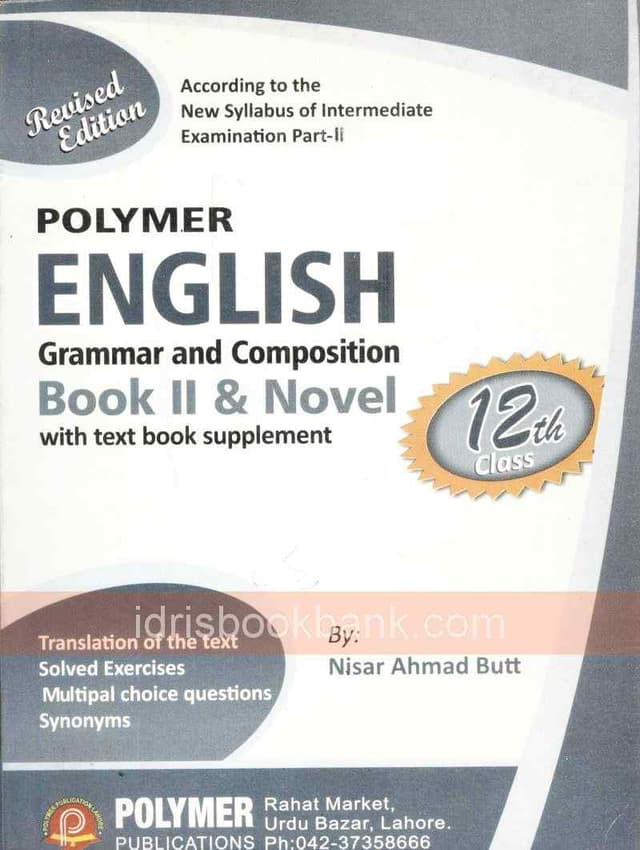 POLYMER ENGLISH GRAMMAR & COM 12