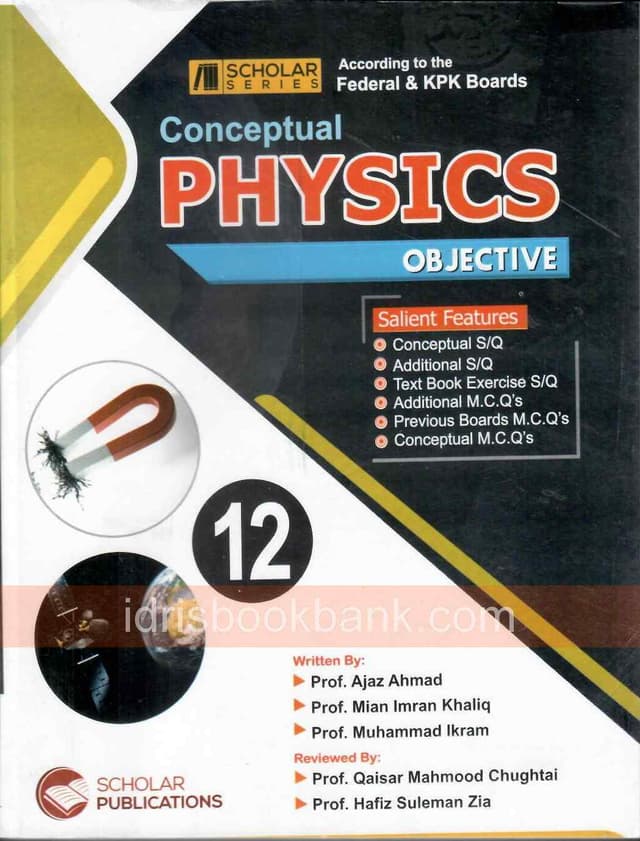 SCHOLAR SERIES CONCEPTUAL PHYSICS OBJ 12 FB