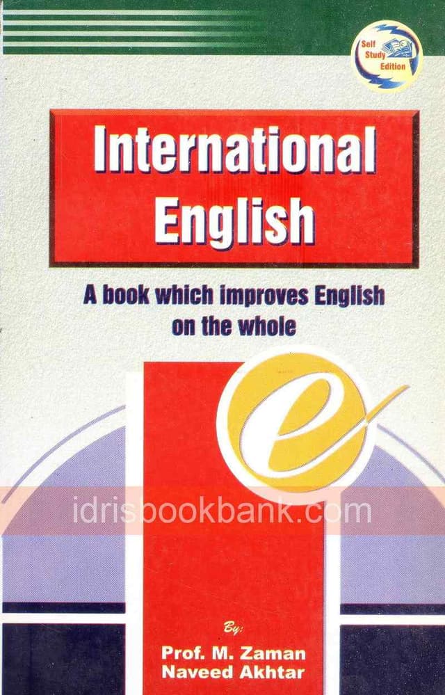 INTERNATIONAL ENGLISH