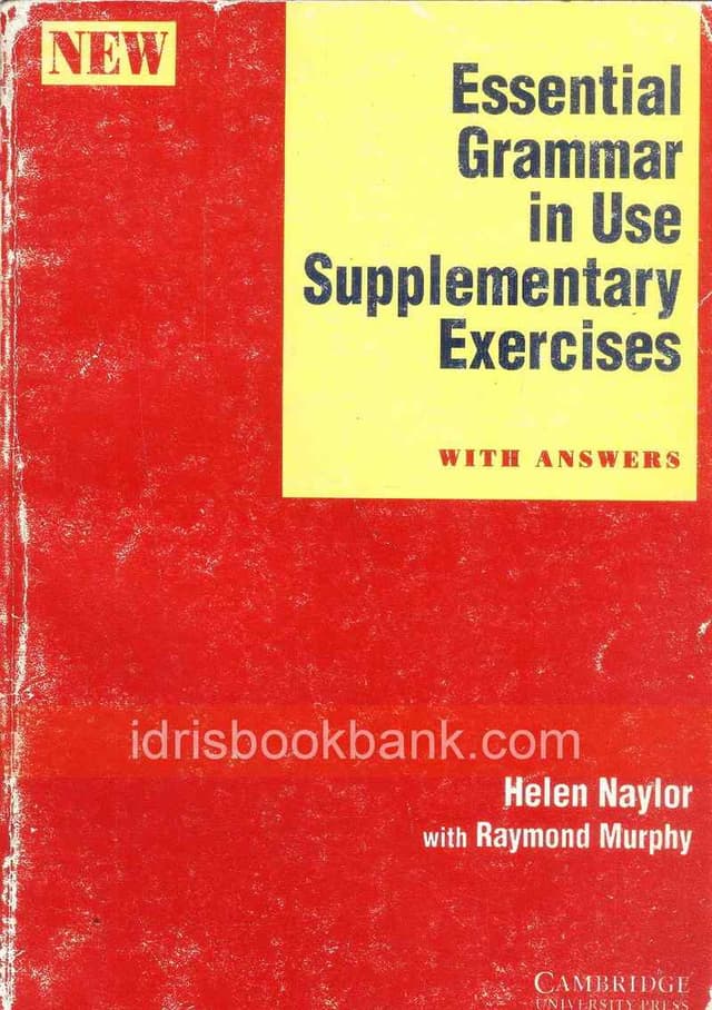 ESSENTIAL GRAMMAR IN USE SUPPLEMENTARY
