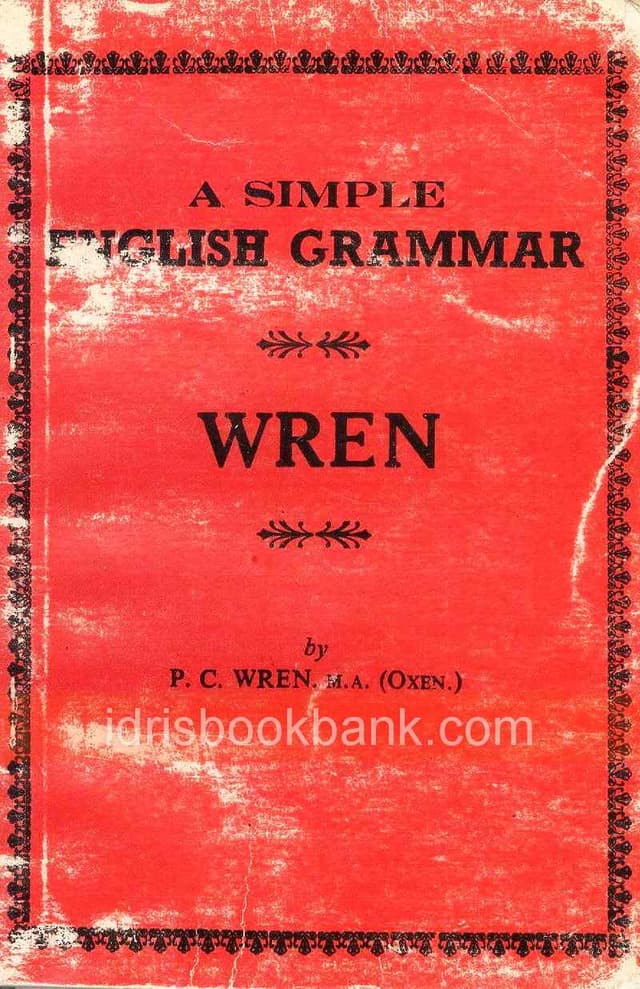 A SIMPLE ENGLISH GRAMMAR WREN