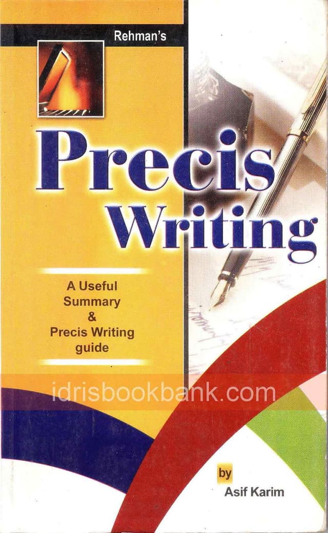 PRECIS WRITING