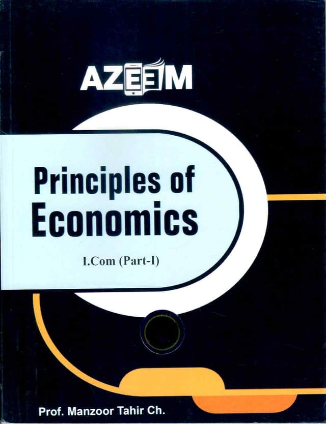 AZEEM PRINCIPLES OF ECONOMICS ICOM P1