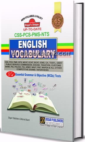 DOGAR UNI ENGLISH VOCABULARY CSS PMS