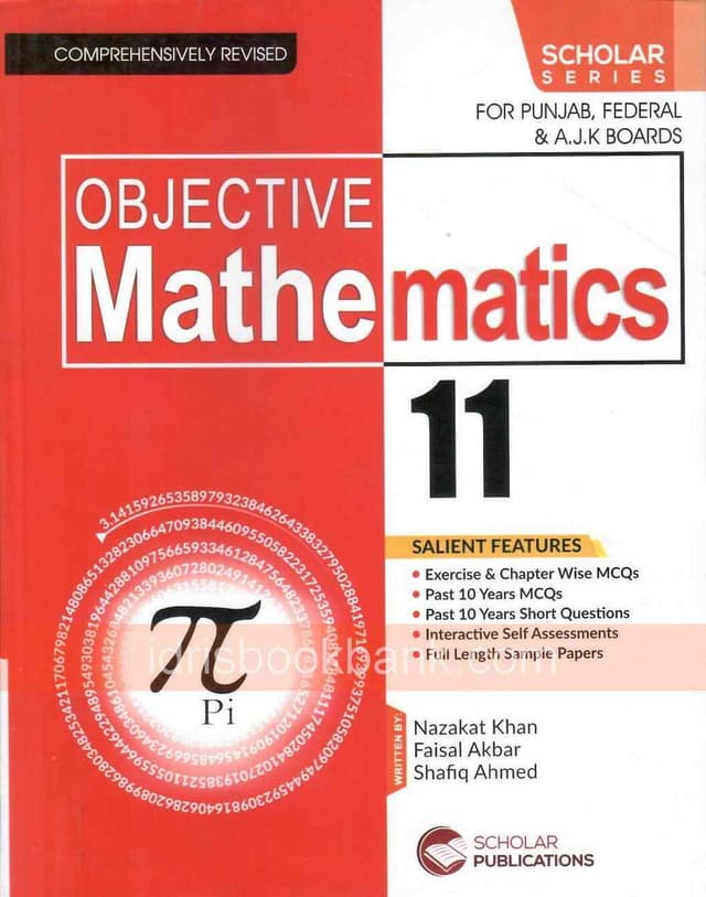 SCHOLAR SERIES MATH OBJ 11