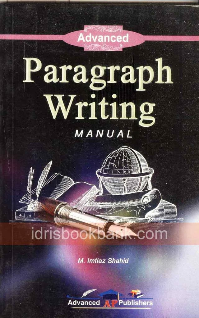 AP PARAGRAPH WRITING MANUAL