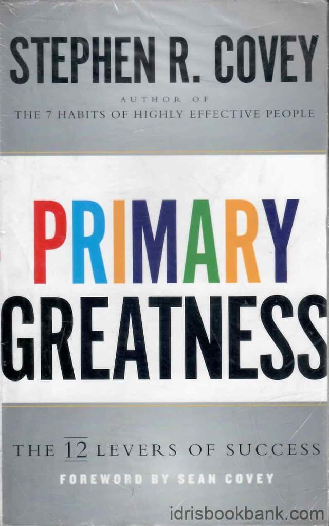 PRIMARY GREATNESS