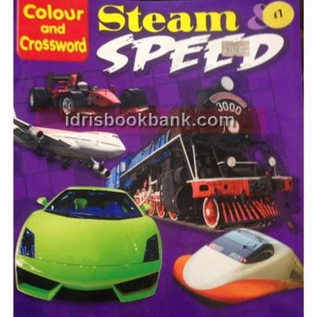 STEAM & SPEED COLOUR AND CROSSWORD