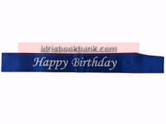 PARTY SASH