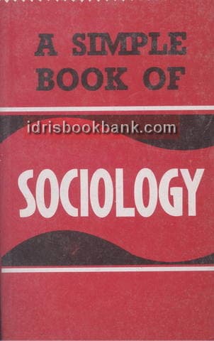 A SIMPLE BOOK OF SOCIOLOGY BA