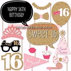 BIRTHDAY PROPS STICK