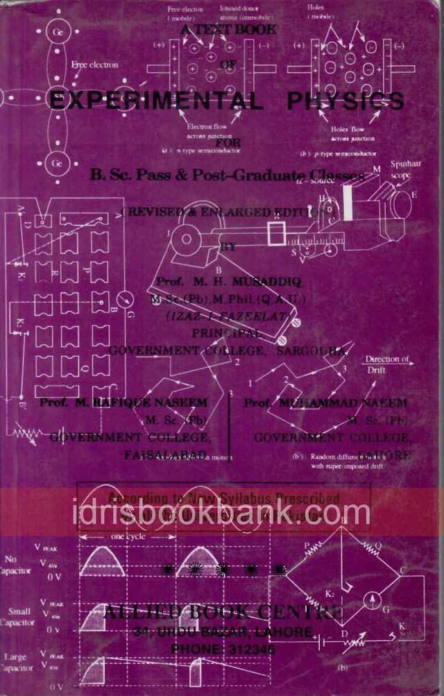 A TEXTBOOK OF EXPERIMENTAL PHYSICS BSC