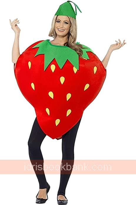 COSTUME STRAWBERRY SIZE 30 32 LARGE
