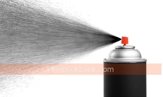 SPRAY PAINT BLACK